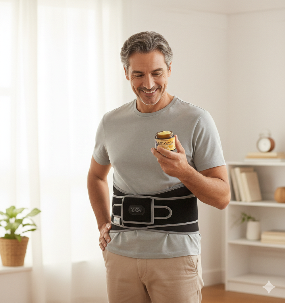 Heated Back Support Massager