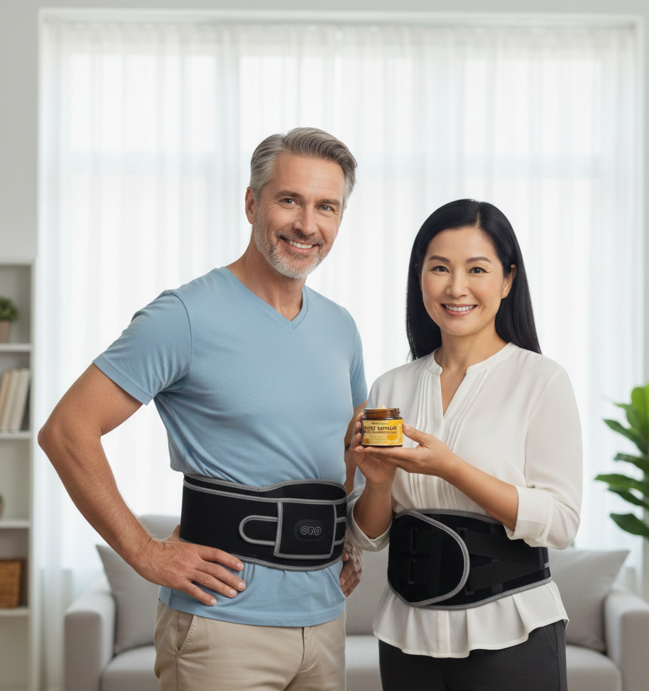 Heated Back Support Massager