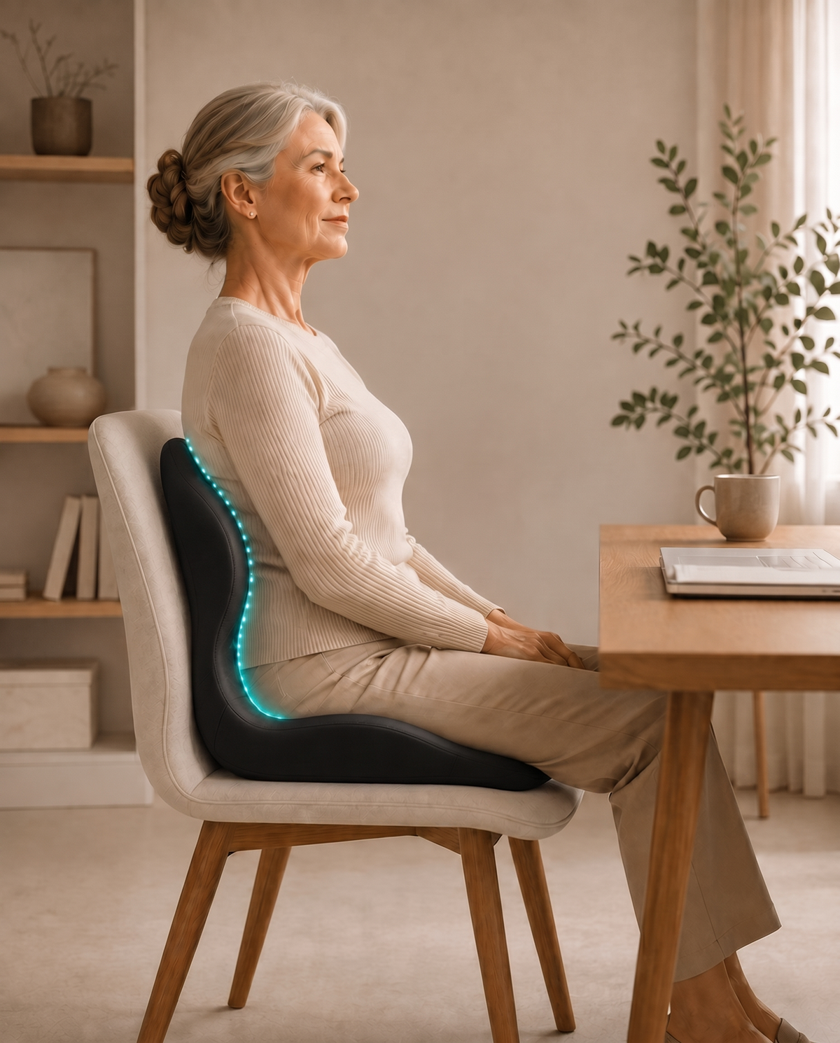 Nuve SeatRelief Cushion for Chair, Car & Desk