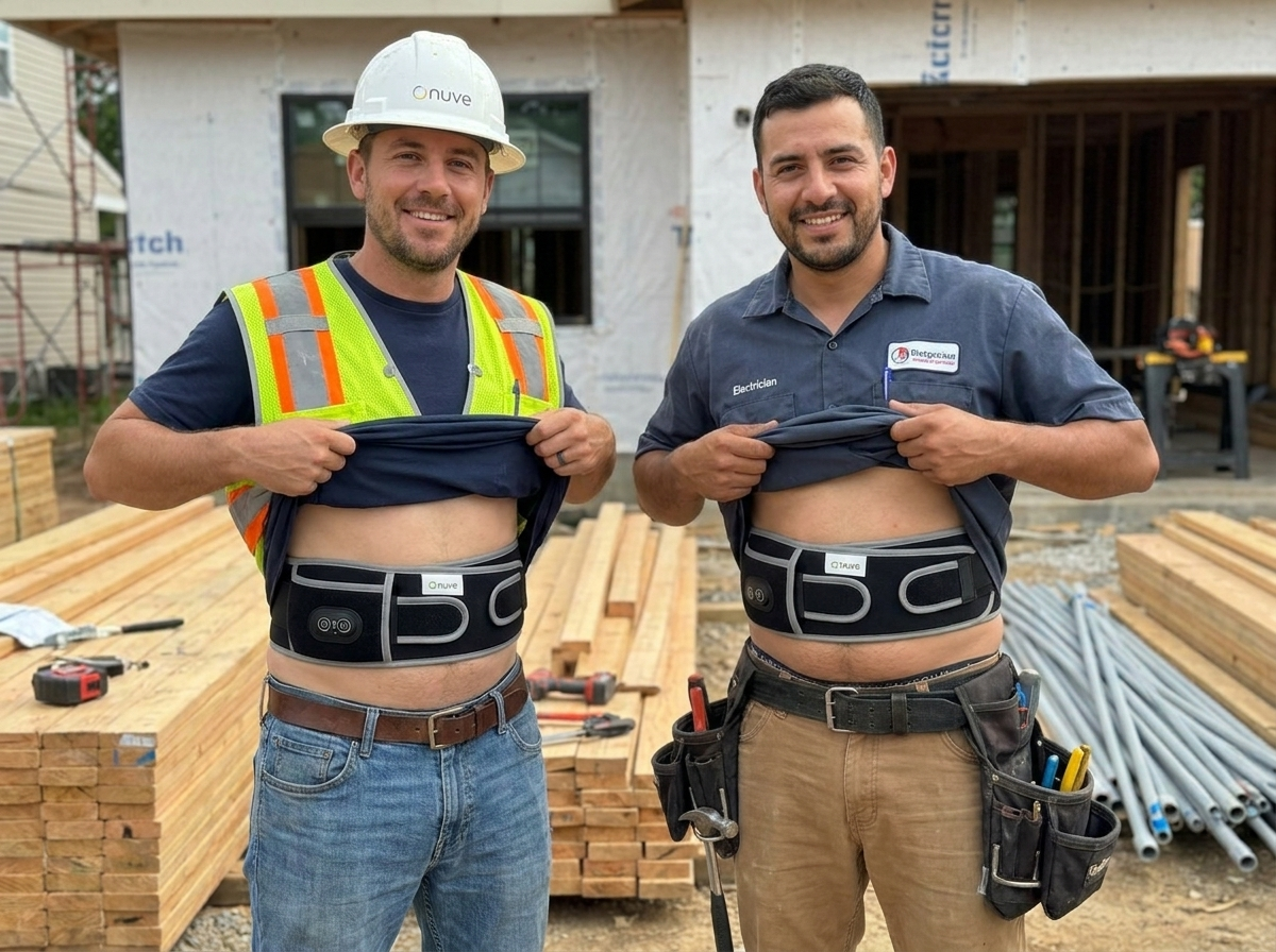 It Works While You Work — And Nobody On the Job Site Even Knows It's On