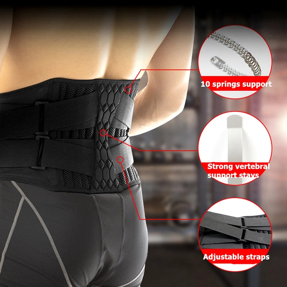 Back support Brace for exercise