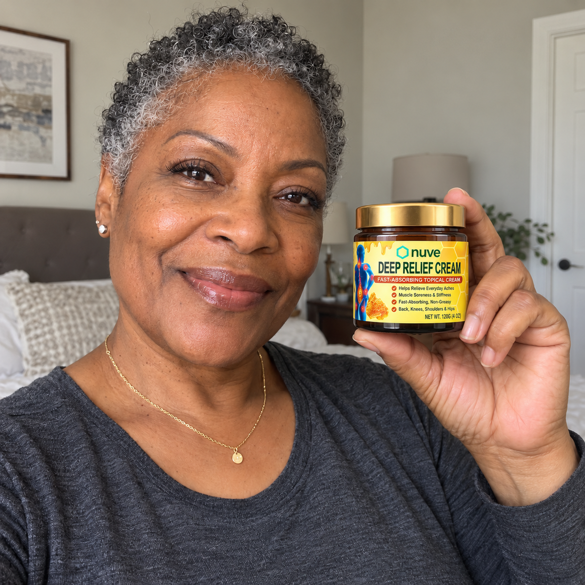 Linda, verified Nuve customer